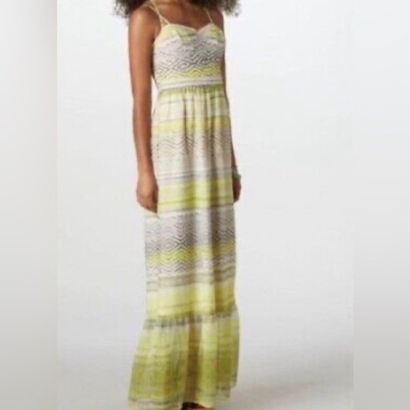 American Eagle Tribal Print Maxi. Corset top. Size Large. Excellent Condition. - Picture 1 of 7